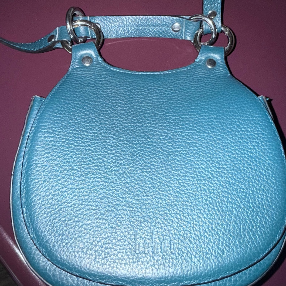 Behno Tilda Mini Leather Saddle Bag